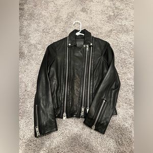 All Saints - motor leather jacket